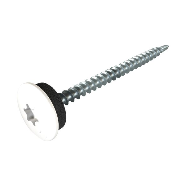 PAN-Torx Schrauben, 4,8 x 60 mm weiß RAL 9016, a´ 100 Stück