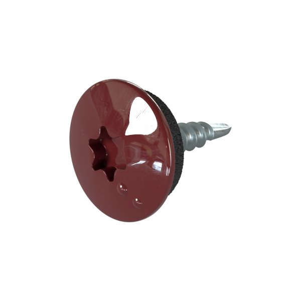 TTAP- Schrauben, 4,8 x 20 mm RAL 3009-oxidrot, a´ 100 Stück