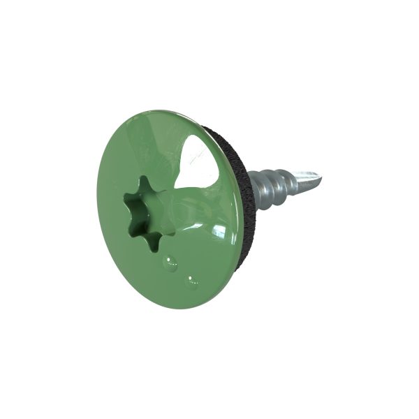 TTAP- Schrauben, 4,8 x 20 mm RAL 6002-laubgrün, a´ 100 Stück