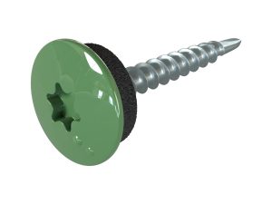 TTAP- Schrauben, 4,8 x 35 mm RAL 6002-laubgrün, a´ 100 Stück