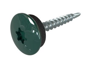 TTAP- Schrauben, 4,8 x 35 mm RAL 6005-moosgrün, a´ 100 Stück