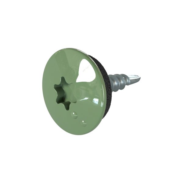 TTAP- Schrauben, 4,8 x 20 mm RAL 6011-resedagrün, a´ 100 Stück