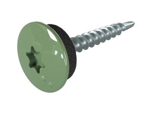 TTAP- Schrauben, 4,8 x 35 mm RAL 6011-resedagrün, a´ 100 Stück