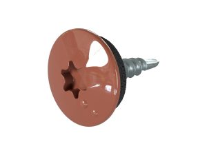 TTAP- Schrauben, 4,8 x 20 mm RAL 8004-kupferbraun, a´ 100 Stück