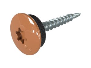 TTAP- Schrauben, 4,8 x 35 mm RAL 8023-orangebraun, a´ 100 Stück