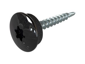 TTAP- Schrauben, 4,8 x 35 mm RAL 9005-tiefschwarz, a´ 100 Stück