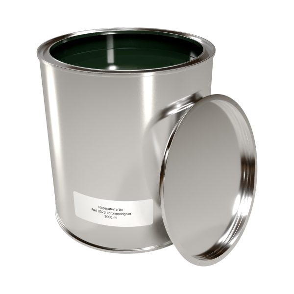 Reparaturfarbe, a´ 3,00 ltr. RAL 6020-chromoxidgrün // 11- Nadelgrün