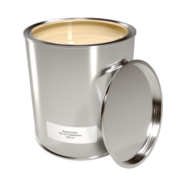 Reparaturfarbe, a´ 3,00 ltr. RAL 1015-hellelfenbein