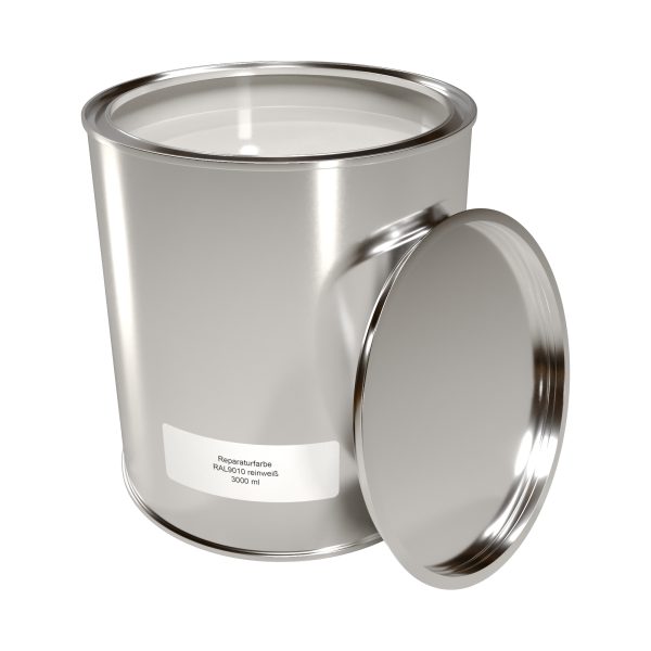 Reparaturfarbe, a´ 3,00 ltr. RAL 9010 // Farbe 20-weiß