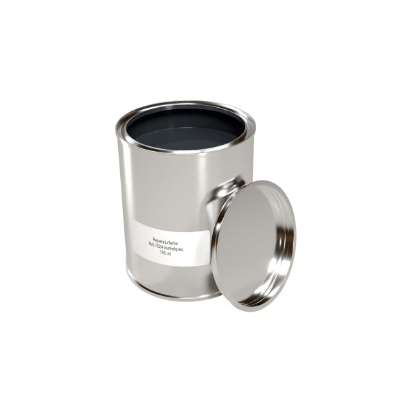 Reparaturfarbe, a´ 750 ml RAL 7024 Graphitgrau // Farbe 23-dunkelgrau