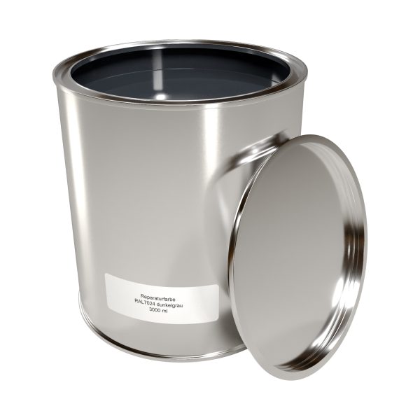 Reparaturfarbe, a´ 3,00 ltr. RAL 7024 Graphitgrau // Farbe 23-dunkelgrau
