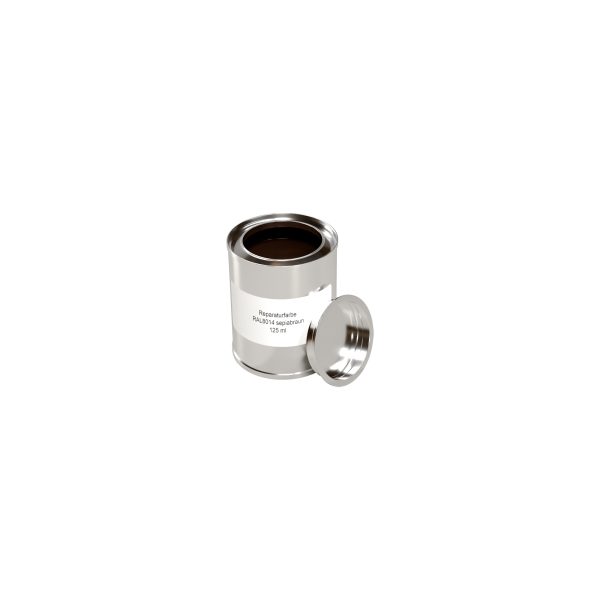 Reparaturfarbe, a´ 125 ml RAL 8014 sepiabraun // Farbe 32-dunkelbraun