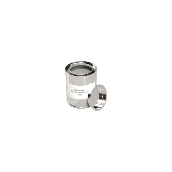 Reparaturfarbe, a´ 125 ml RAL 9006-weißaluminium // Farbe 40-silbermetallic