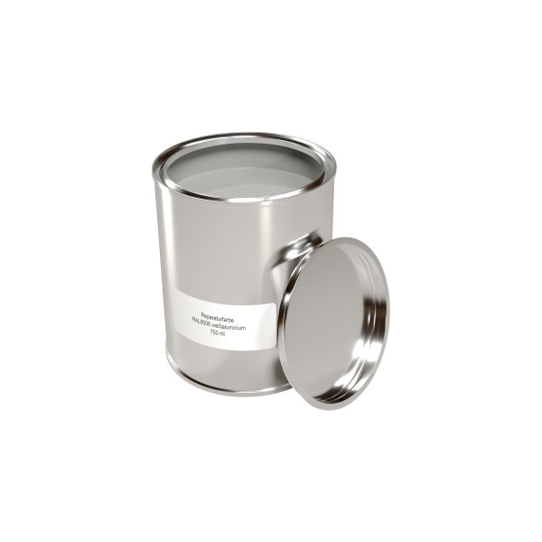 Reparaturfarbe, a´ 750 ml RAL 9006-weißaluminium // Farbe 40-silbermetallic