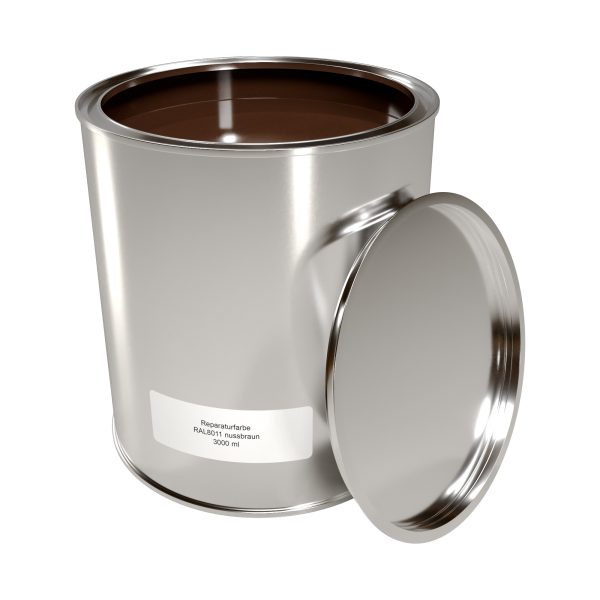Reparaturfarbe, a´ 3,0 ltr. RAL 8011-nussbraun