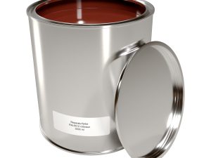 Reparaturfarbe, a´ 3,00 ltr. RAL 8012 rotbraun