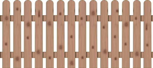 Frieslandzaun Fichte Hellbraun 180 x 80 cm, gerade VE = 020