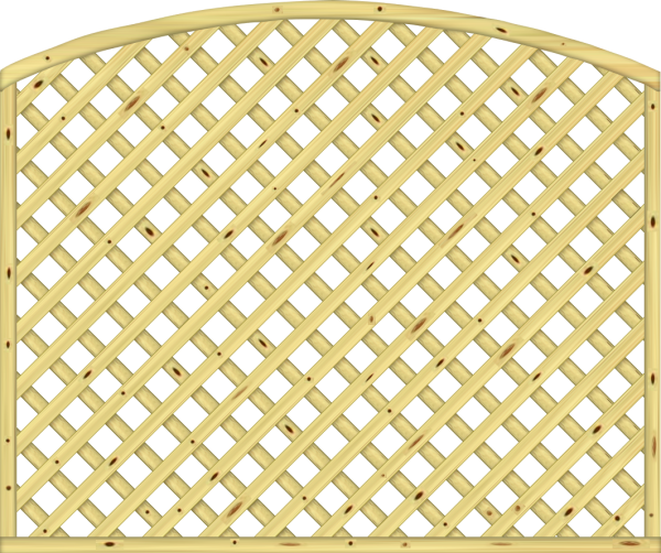 Palma classic Rankzaun m. Leimholzbogen 180 x 150/131 cm VE = 012