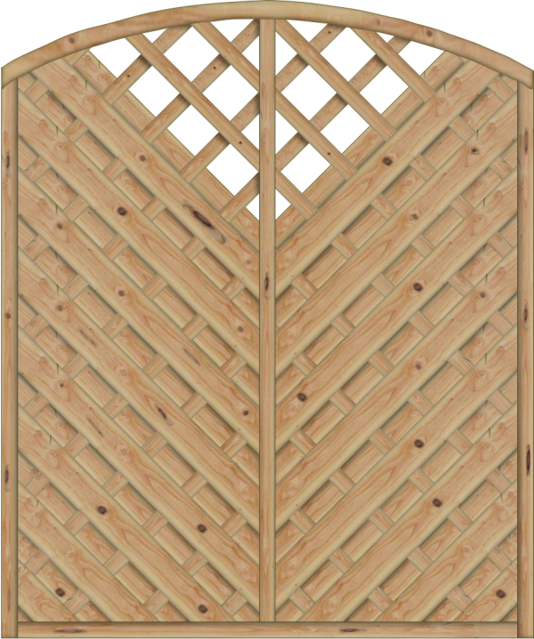 Sontegro natur Dichtzaun Ausschnitt 150 x 180/161 cm VE = 012
