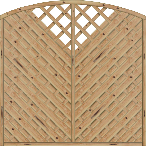 Sontegro natur Dichtzaun Ausschnitt 180 x 180/161 cm VE = 012