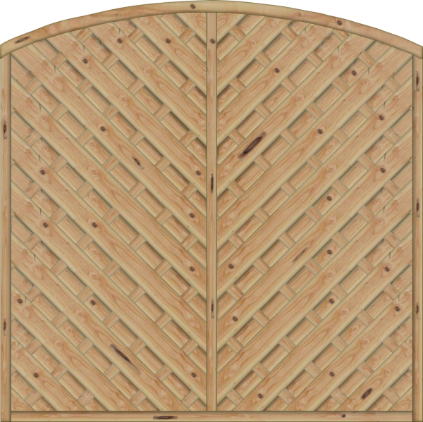 Sontegro natur Dichtzaun 180 x 180/161 cm VE = 012