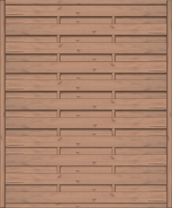Madras Dichtzaun Fichte Hellbraun 150x180 cm VE = 012