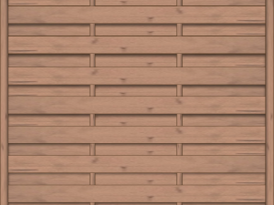 Madras Dichtzaun Fichte Hellbraun 150x150 cm VE = 012