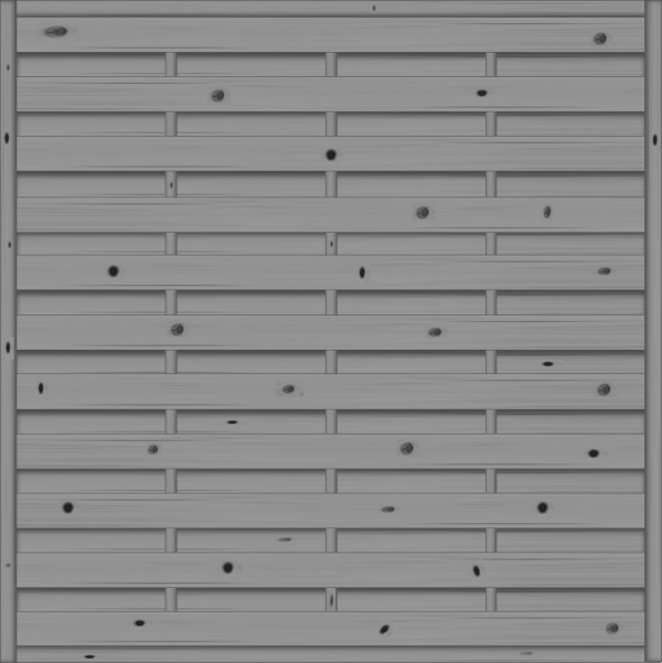 Madras Dichtzaun Fichte Basaltgrau 180x180 cm VE = 012