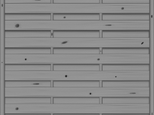 Madras Dichtzaun Fichte Basaltgrau 150x150 cm VE = 012