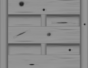 Madras Dichtzaun Fichte Basaltgrau 50x180 cm VE = 006