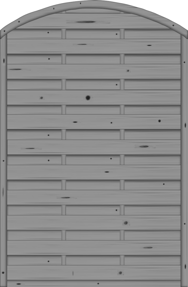Monegro Dichtzaun Fichte Basaltgrau 120 x 180/161 cm VE = 006
