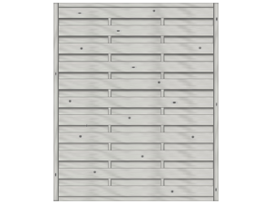 Madras Dichtzaun Fichte Grau 150x180 cm VE = 012