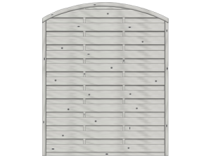 Monegro Dichtzaun Fichte Grau 150x180/161 cm VE = 012