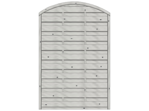 Monegro Dichtzaun Fichte Grau 120x180/161 cm VE = 006
