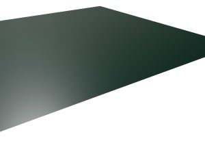 Aluminium-Flachbleche, D=0,70 mm RAL 6005-moosgrün, 25µm Polyester