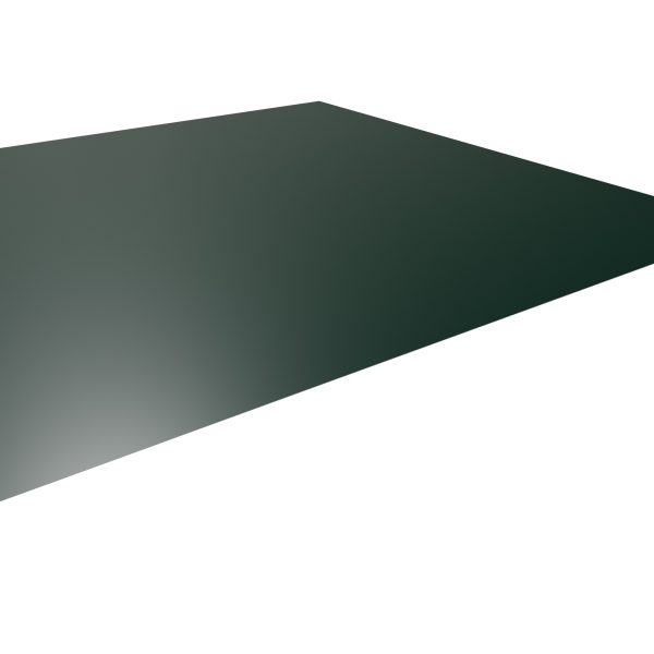 Aluminium-Flachbleche, D=0,70 mm RAL 6005-moosgrün, 25µm Polyester