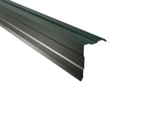 Ortgangwinkel, gesickt, 160x115 mm - 90° Aluminium= 0,70 mm, 25µm Polyester