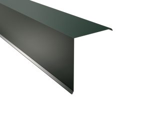 Ortgangwinkel, 115x115x2000 mm 25µm Polyester, RAL 6005-moosgrün