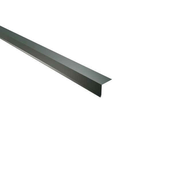 Traufenblech, 50x50 mm - 100° Aluminium= 0,70 mm, 25µm Polyester