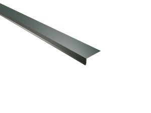 Traufenblech, 30x80 mm - 100° Aluminium= 0,70 mm, 25µm Polyester