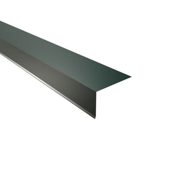 Traufenblech, 100x160 mm - 95° Aluminium= 0,70 mm, 25µm Polyester