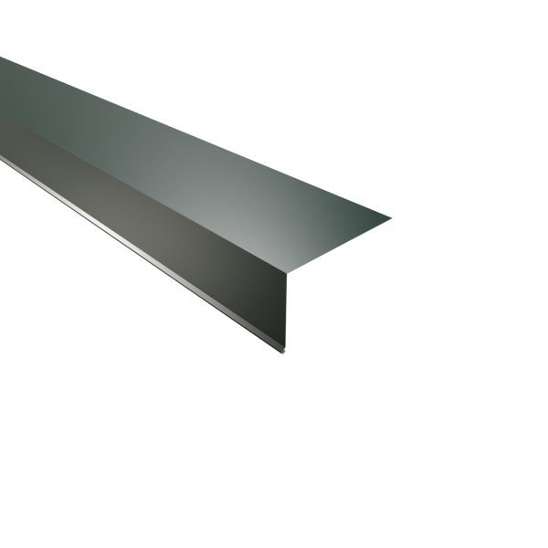 Traufenblech, 100x160 mm - 100° Aluminium= 0,70 mm, 25µm Polyester