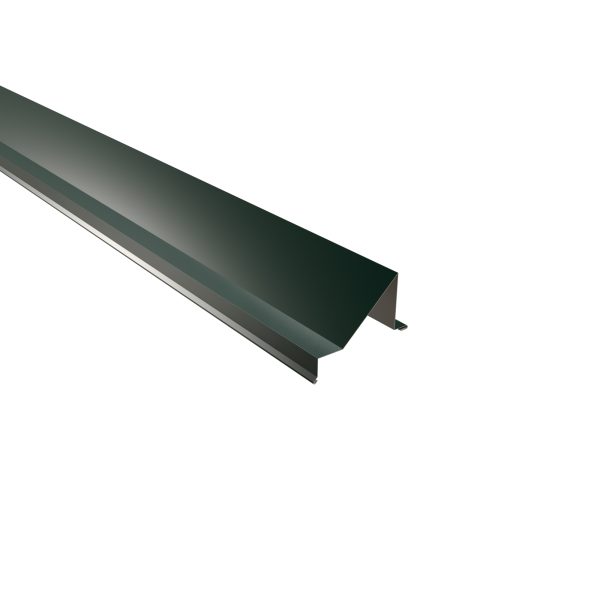 Schneefangblech als Prallblech Aluminium= 0,70 mm, 25µm Polyester