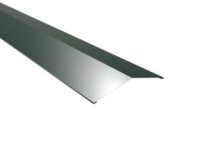 Firstblech, flach, 145x145 mm - 150° Aluminium= 0,70 mm, 25µm Polyester