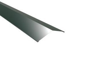 Firstblech, flach, 145x145 mm - 140° Aluminium= 0,70 mm, 25µm Polyester