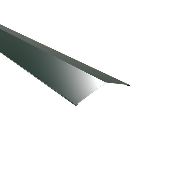 Firstblech, flach, 145x145 mm - 140° Aluminium= 0,70 mm, 25µm Polyester
