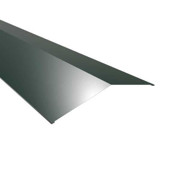 Firstblech, flach, 250x250 mm - 150° Aluminium= 0,70 mm, 25µm Polyester