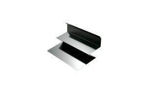 Wandanschluss-Verbindungselement Aluminium= 0,70 mm, 25µm Polyester