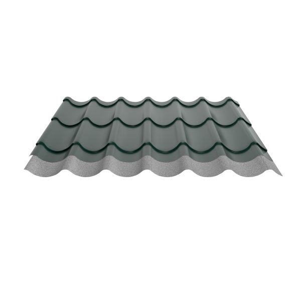Typ 2/1060LK, RAL 6005-moosgrün Aluminium D=0,70 mm, 25µm Polyester
