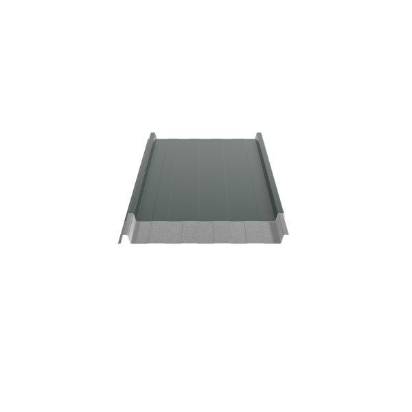W-33/500LRK, RAL 6005-moosgrün Aluminium D=0,70 mm, 25µm Polyester